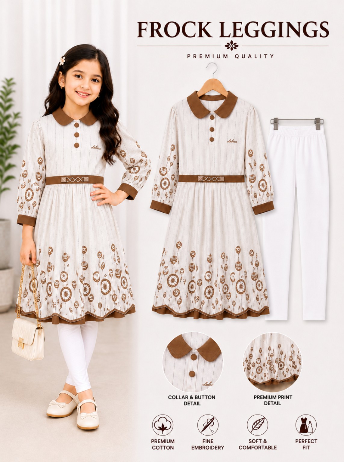 Frock leggings set 