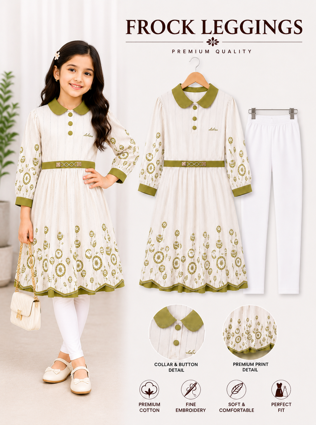Frock leggings set.